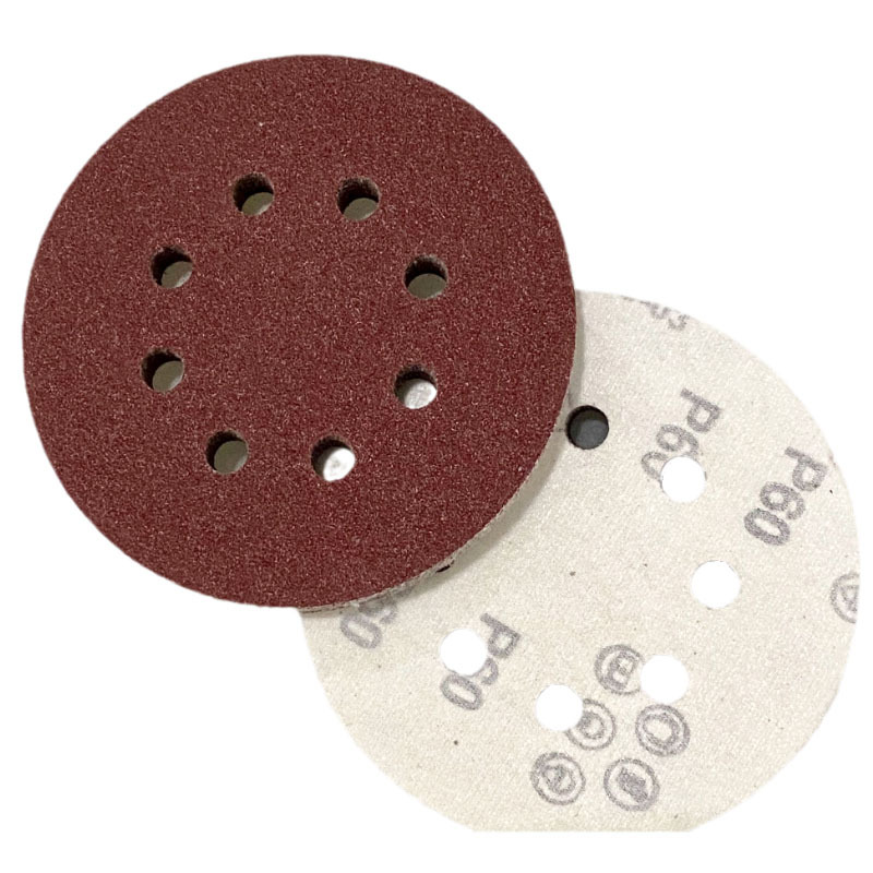 5��8��ֲ��ɰֽ125mmԲ��ɰ����Ƭ��ճ���޺�ɰԲ��ɰ����ճɰֽ