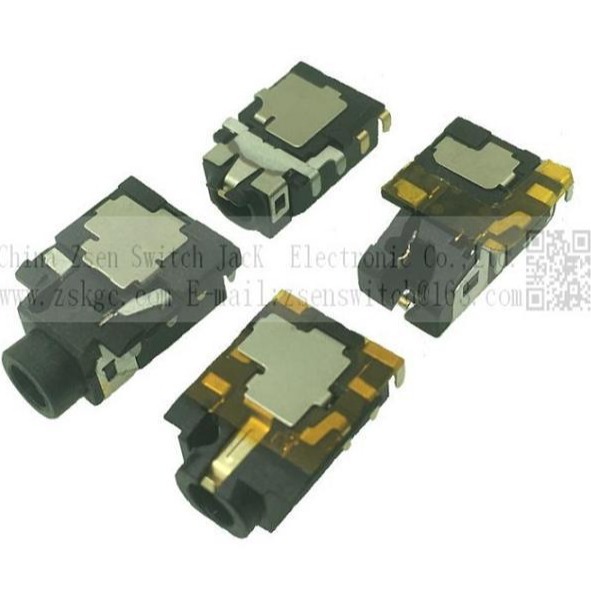 电脑3.5耳机母座 笔记本3.5耳机插座  平边电脑3.5耳机母座沉板