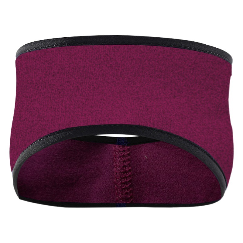 Winter de velvet headband Amazon popular yoga basketball running earmuffs mountaineering earmuffs button