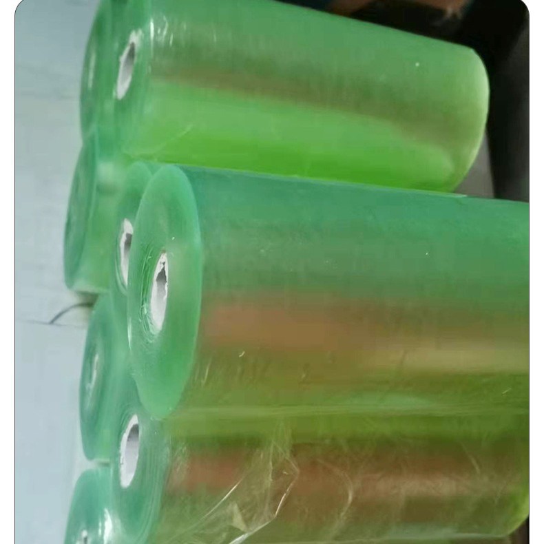 pvc打包缠绕膜包装塑料膜大小卷自粘封杯货物运输防水加厚
