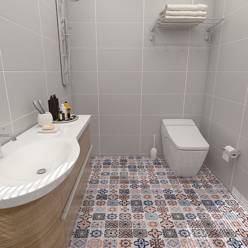 Pegatinas autoadhesivas para suelos de baño, azulejos de inodoro, pegatinas para suelos de cocina, engrosadas, venta al por mayor de fábrica. image 23