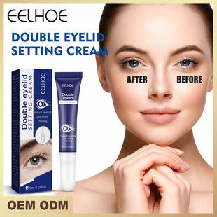 EELHOE Double Eyelid Setting Cream No Marking Invisible Lasting Tight Waterproof Natural Quick-drying Big Eye Beauty Cream