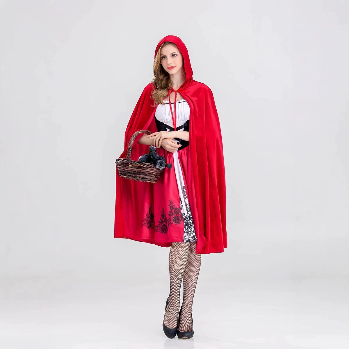 Красная Шапочка, замок, костюм для взрослых, костюм, Хэллоуин, косплей