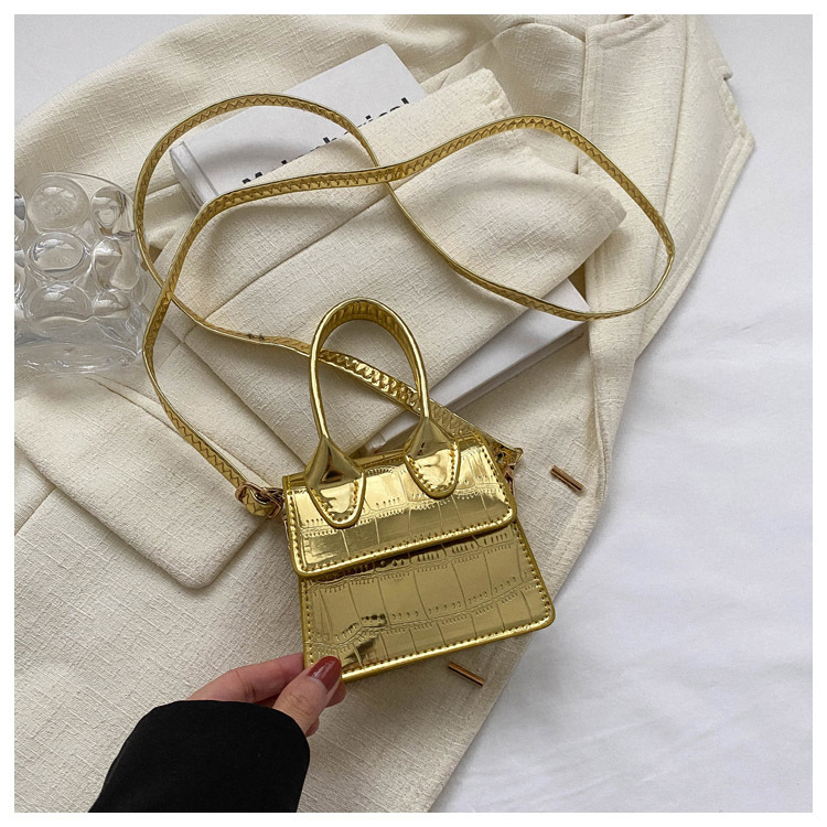 187g Weight Sewing Thread Fashion Element Magnetic Buckle Closure Type Single Shoulder Strap Strap Type Shoulder Bag Bags Type Casual Occasion Pu Leather Material Solid Color Pattern All Seasons Season Women's Gender Streetwear Style Square Shape Small Size Women's Small Pu Leather Solid Color Streetwear Sewing Thread Square Magnetic Buckle Shoulder Bag 6