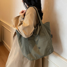 大容量尼龙托特包女防水牛津布女包轻便包包单肩手提袋女士通勤-