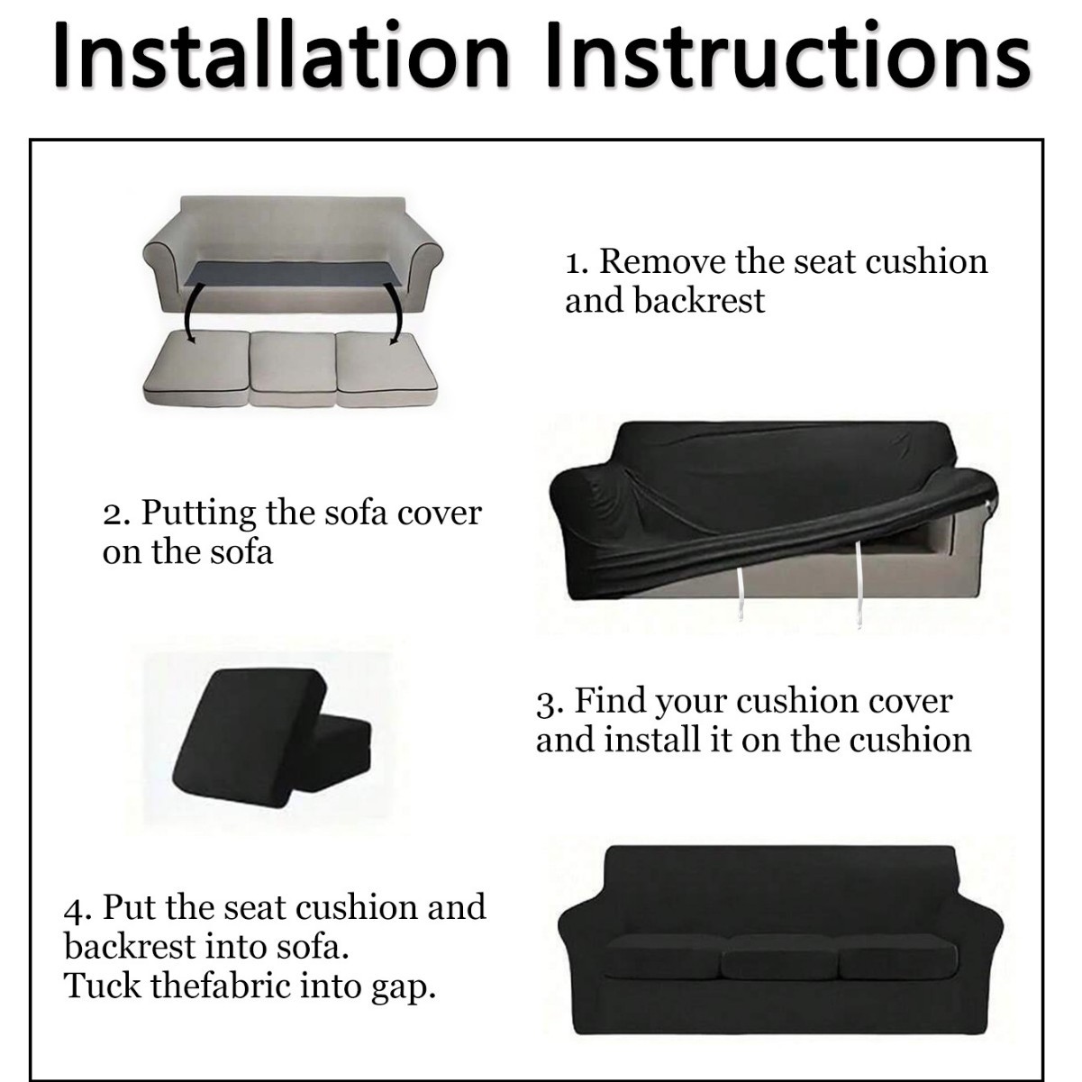 Amazon transfronteriza seda de leche elástica impermeable de cinco piezas cubierta de sofá todo incluido cubierta de sofá general de estilo europeo anti-gato