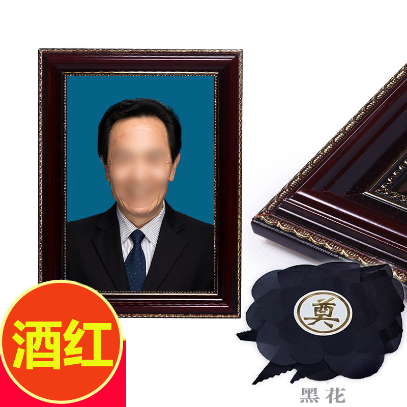 와인 레드와 꽃