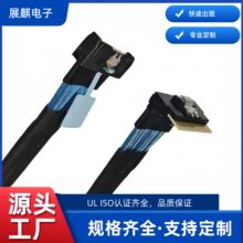 Slimline SAS 90��MCIO SFF-8654 8I 5.0 74Pin PCIE�DMCIO�B�Ӿ�