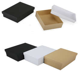 现货牛皮纸盒 礼品盒长方形礼盒天地盖包装盒纸盒礼物盒子批发