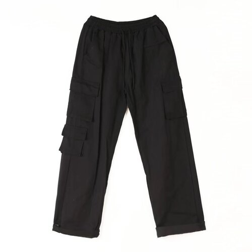 Multi-pocket Men's Work Pants Spring Trend Brand Wide Leg Pants Trend Straight Leg Casual Pants Autumn Sports Basketball Pants