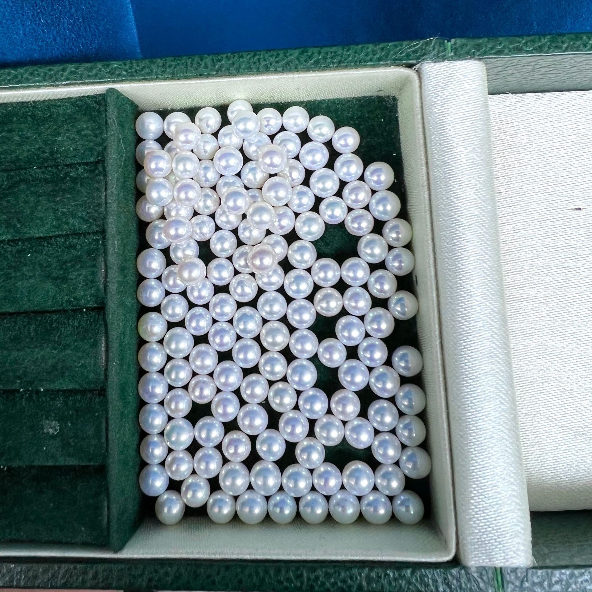 4 ~ 5mm freshwater AK nude beads wholesale gloss is good