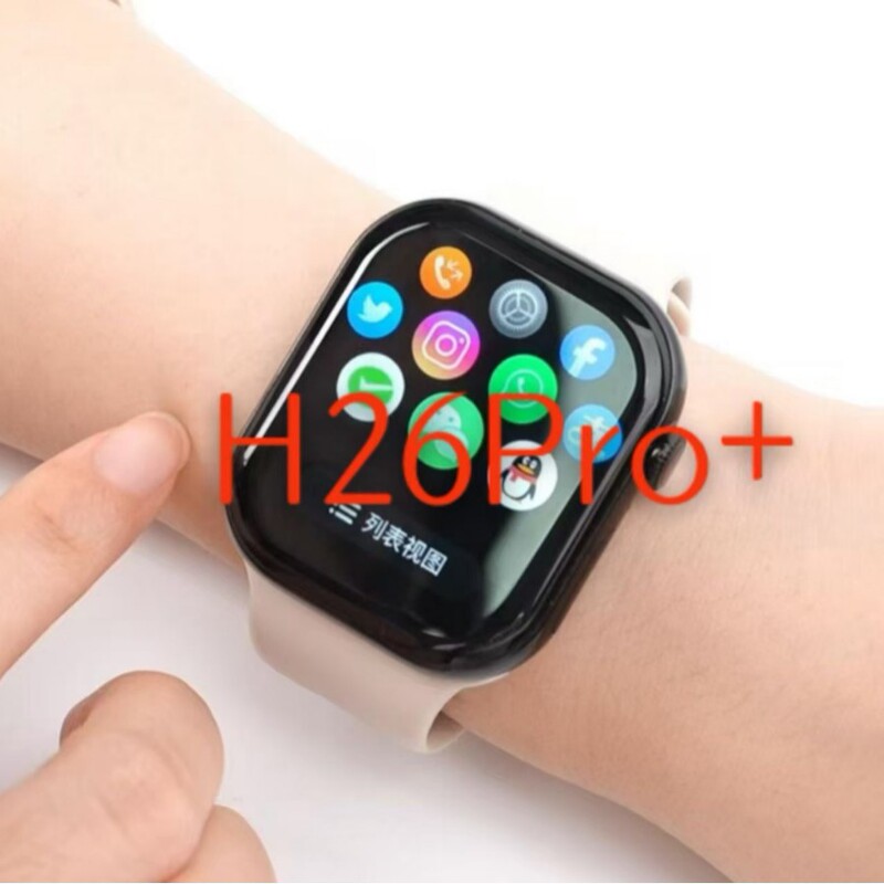 Huaqiangbei Live Broadcast Hot New Hello Plum Smart Watch H26Pro+ Full Hd Screen Sports Memory