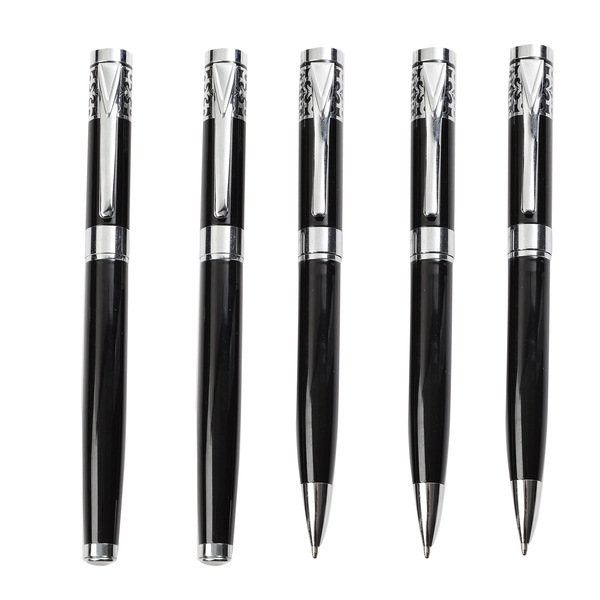 Black rollerball pen