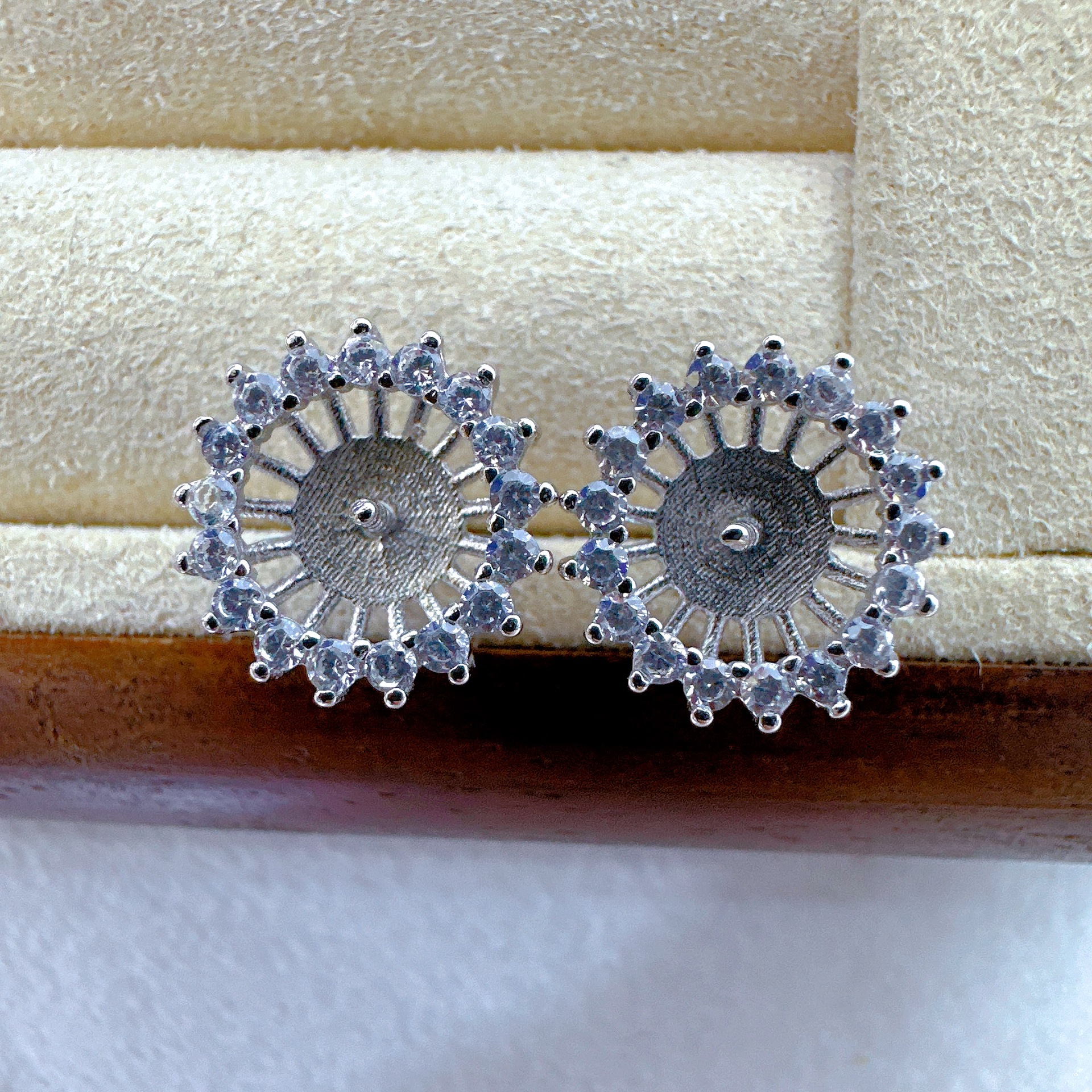 실버 귀걸이 빈 홀더