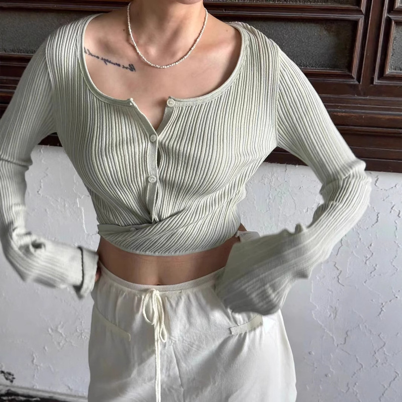 【Limited Time Special Offer】Low Classi* Knitted Cardigan, Same Style as Qin Lan, High-Quality Version from Shenzhen Nanyou, Slim Fit