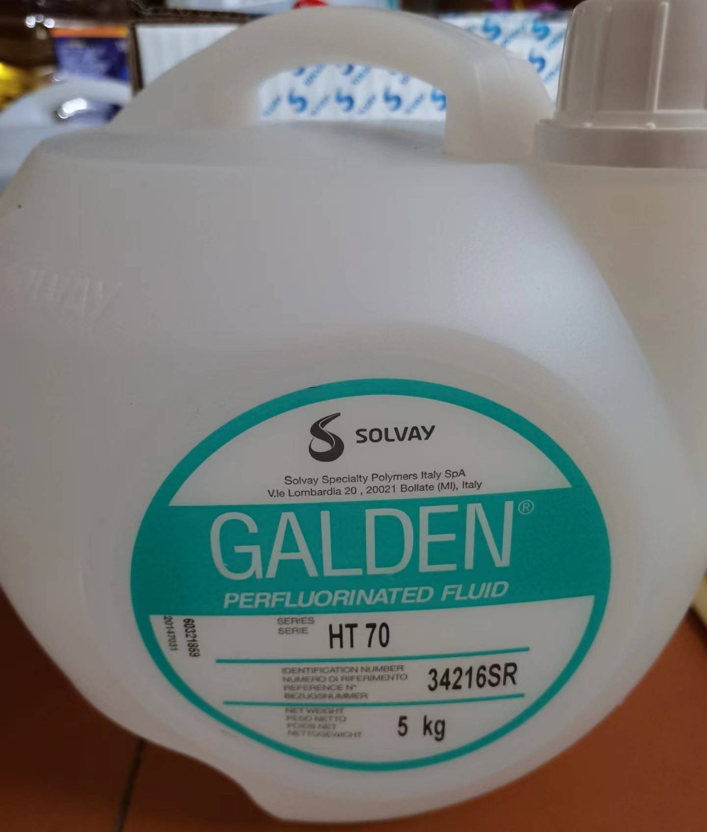 意大利苏威GALDEN HT70全氟聚醚液流体热传导液5KG苏威HT70