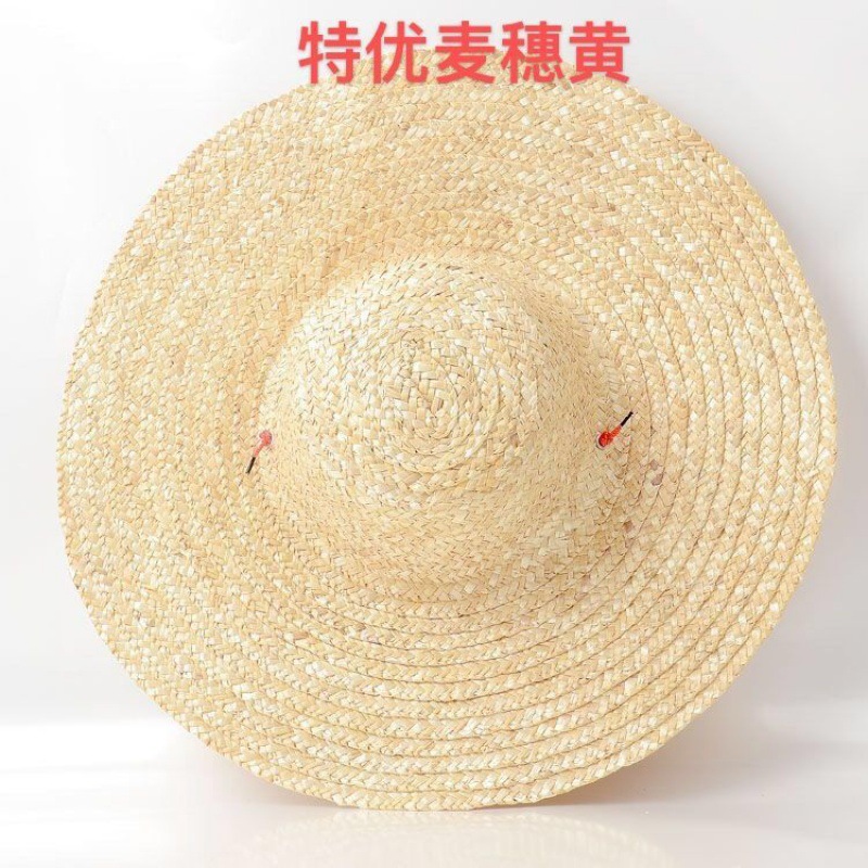 Straw hat Agriculture Straw work Migrant Workers Hat construction site Rainproof Sun hat Large sunshade