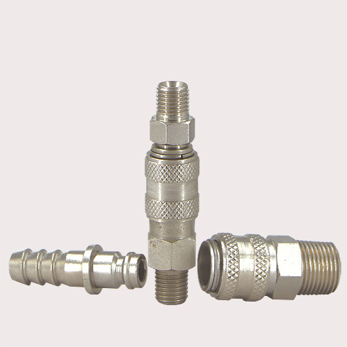 液压快速接头 QKD-X 微型单手半自动液压气动快速接头 厂家直销