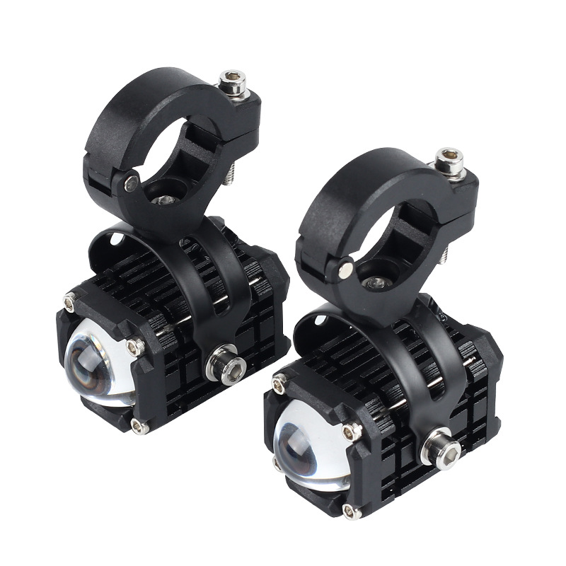 Faro de motocicleta con ojo de diablo, luz externa eléctrica para coche, luz para vehículo eléctrico, faro delantero dedicado con ojo de diablo.