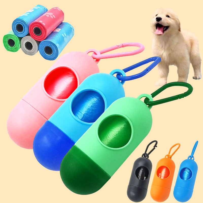 メーカー卸売ペットゴミボックス犬の便器の錠剤分配器携帯用犬のゴミ袋の清掃用品|undefined