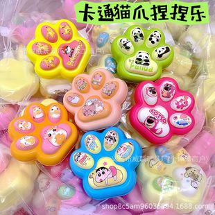 Cross-border Hot Selling Cartoon Cat's Claw Pinch Music Decompression Decompression Toy Slow Rebound Pinch Shake Tone Little Red Book Same