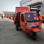三轮车操作翻斗电动柴油小型工程柴油电梯三轮车自卸农用三轮车