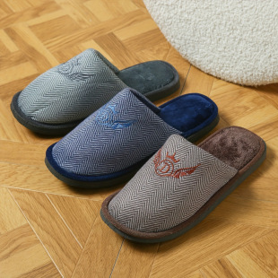 O 45594 Linen non-slip slippers �����������Ь