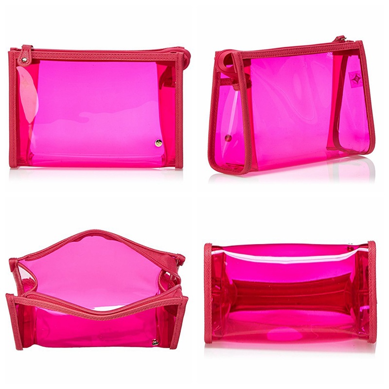 ����ֱ��͸��PVC��ױ�� ��������ױƷ���ɰ� ������ƷPVC��