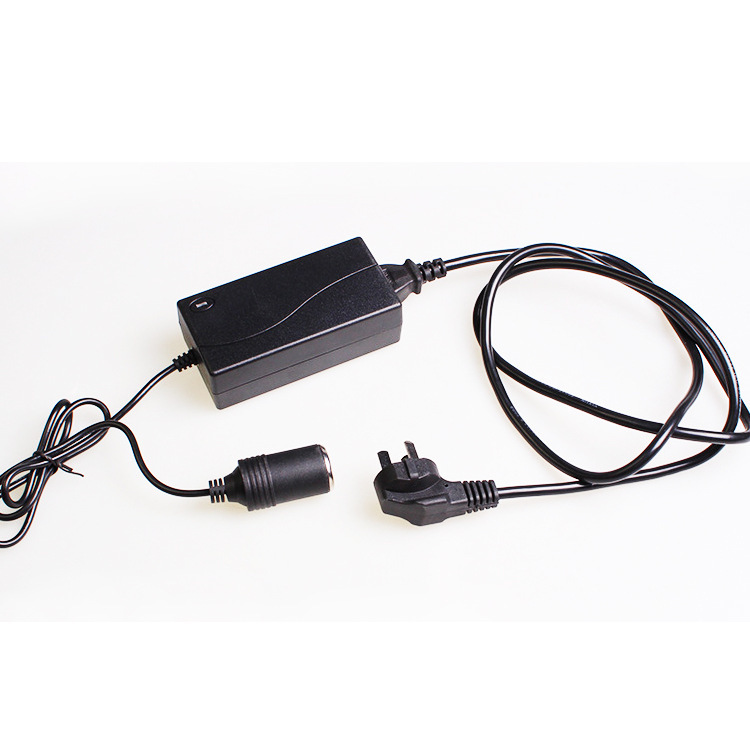 220V to 12V Power Converter Car Vacuum Cleaner Refrigerator Air Pump to Household Power Supply 12V5 Cigarette Lighter