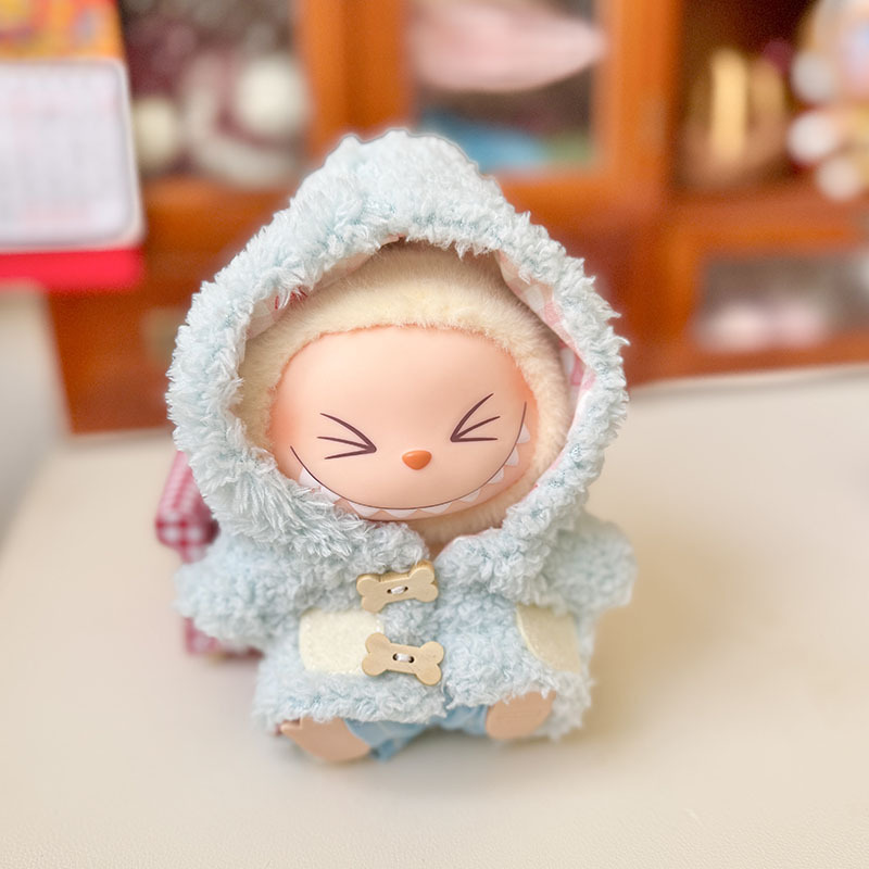 仅衣服] 一/二代La布布衣服挂件拉布布坐坐派对娃衣挂件草莓熊萌|undefined