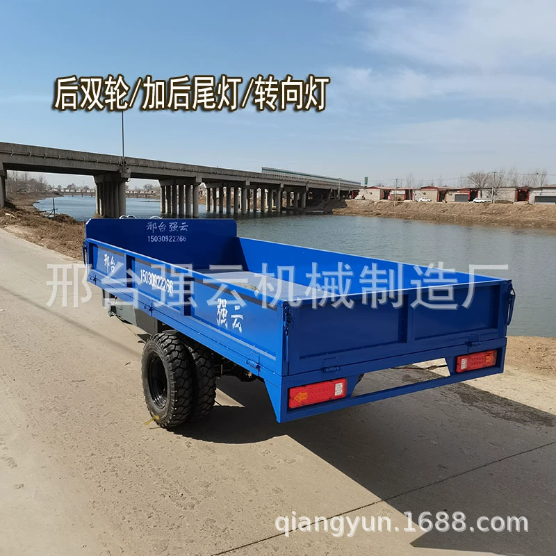 Новый масляно-Электрический удлиненный трехколесный бесщеточный двигатель сельскохозяйственный грузовик Заводская Площадь обратный грузовой трехколесный велосипед электрический