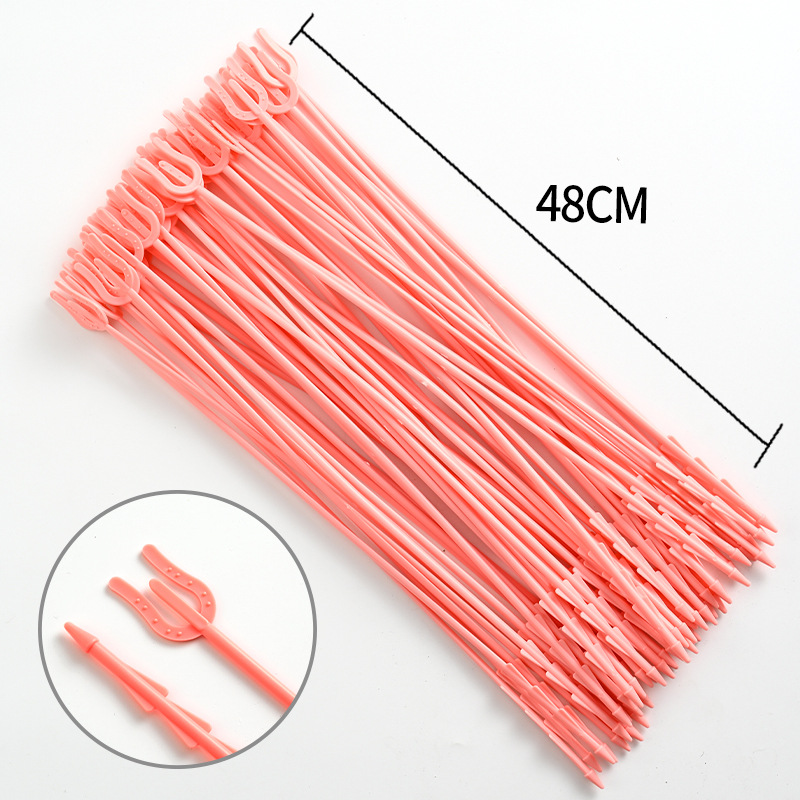 Material de embalaje de flores floristería arte floral ramo de flores embalaje material de bricolaje chapado en oro tarjeta de felicitación de metal clip de tarjeta