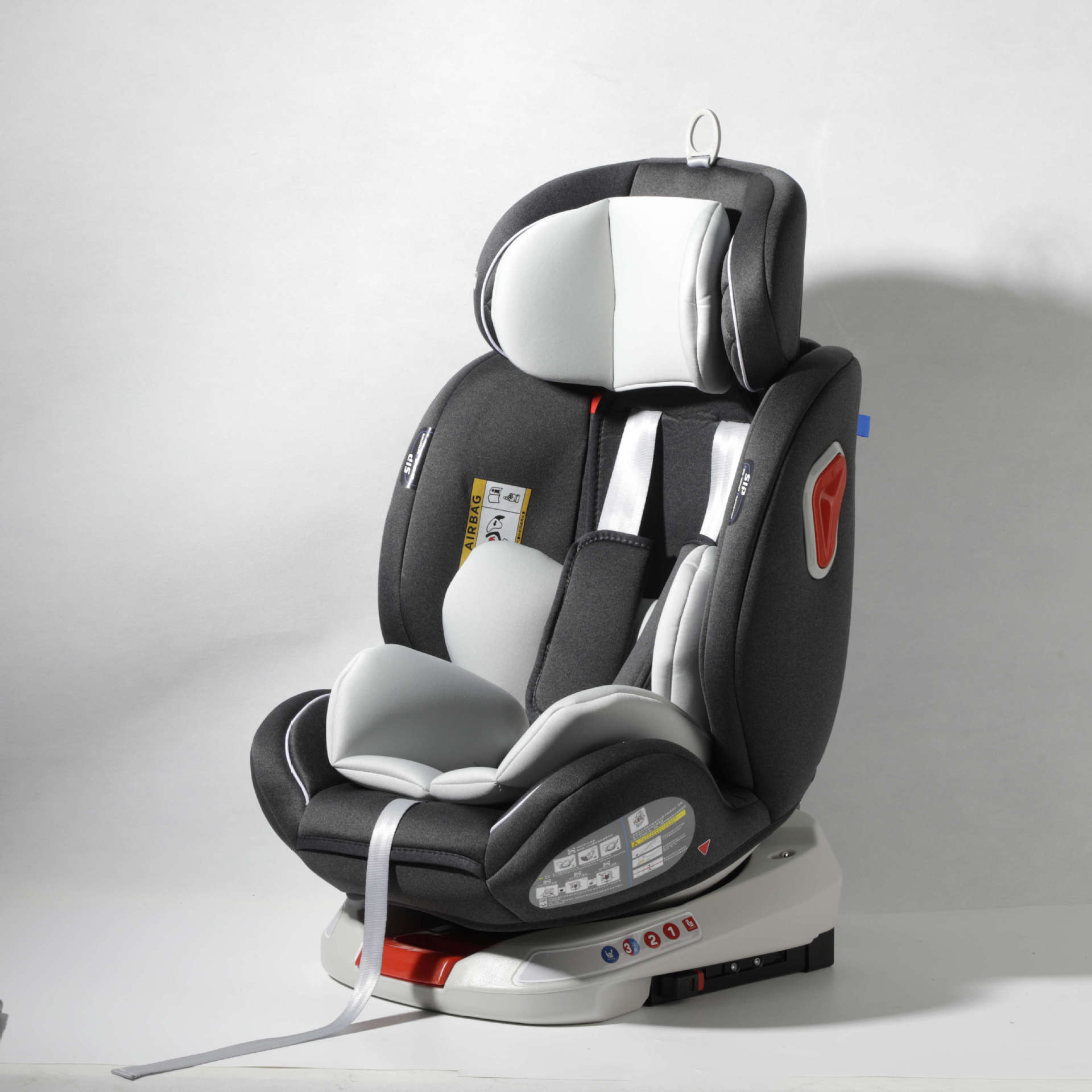 欧贝0-12岁婴儿宝宝汽车用车载可折叠便携式3C儿童安全座椅