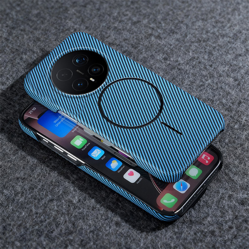 Honor Magic8 Pro üçün maqnit Kevlar telefon qabığı, dayaqla