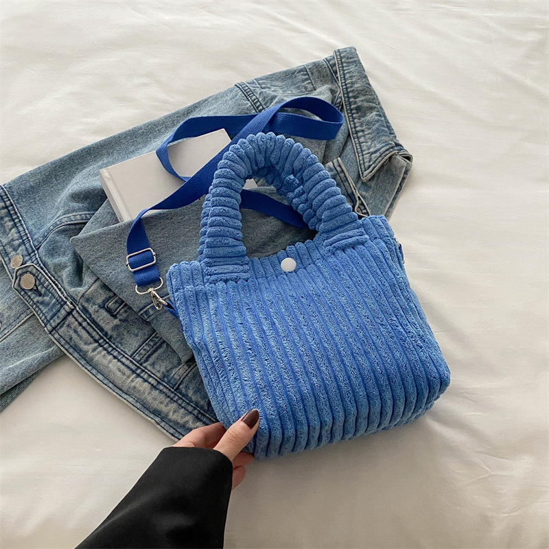 Otoño y invierno nuevos productos de diseño Nichozhong pozos de cordillera bolsas de algodón lindas bolsas de mano chic bolsas de hombro