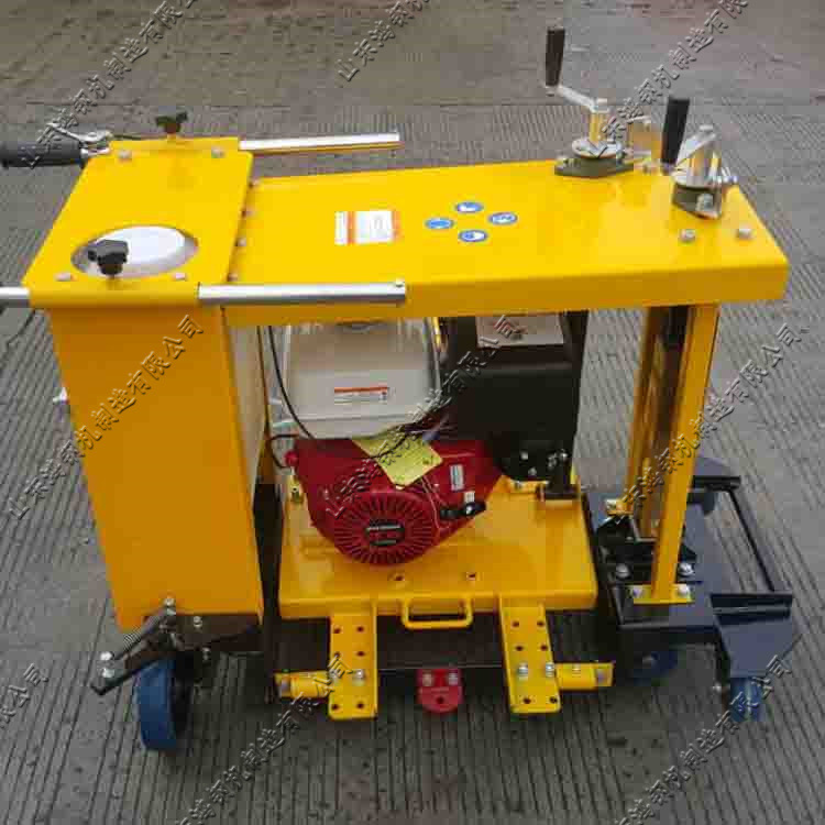 手推式井盖切割机 圆形球面自动开槽切缝机 金刚石马路圆周切圆机