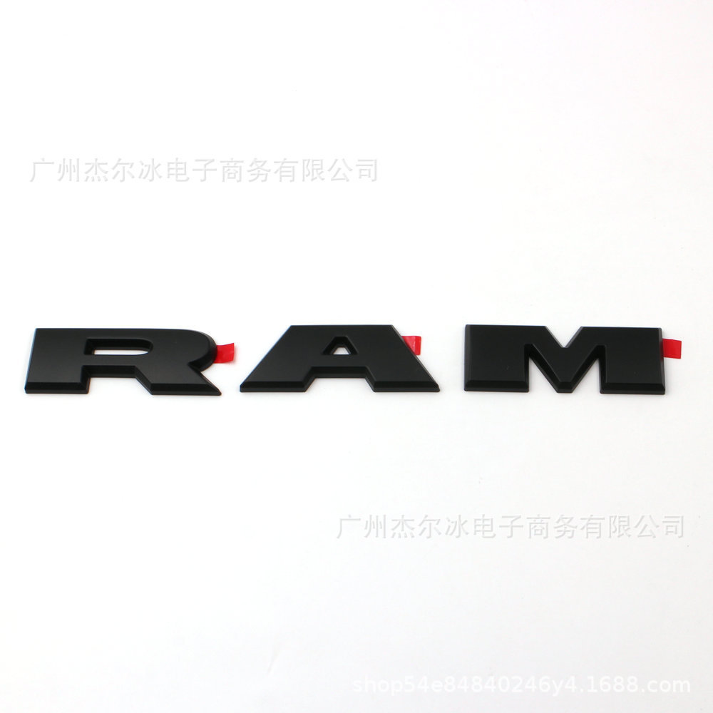 Suitable for Dodge Ram Cover Car Emblem, Door Side Emblem, Ram1500 Modification Sticker, Side Emblem Modification Car Emblem