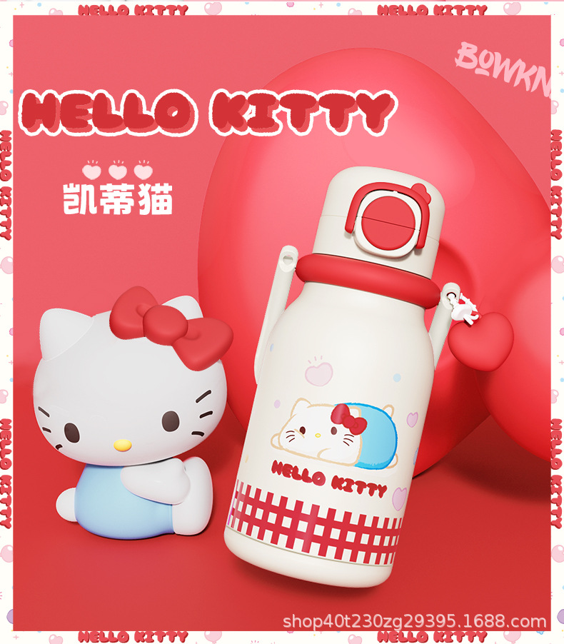三丽鸥家族系列野趣双饮保温壶640mL（萌萌趴)_12.jp