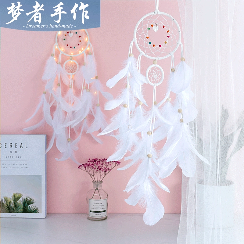 DIY материал сумка Ловец снов перо Ловец снов материал сумка кулон подарок ручной работы студенту MZSZ016
