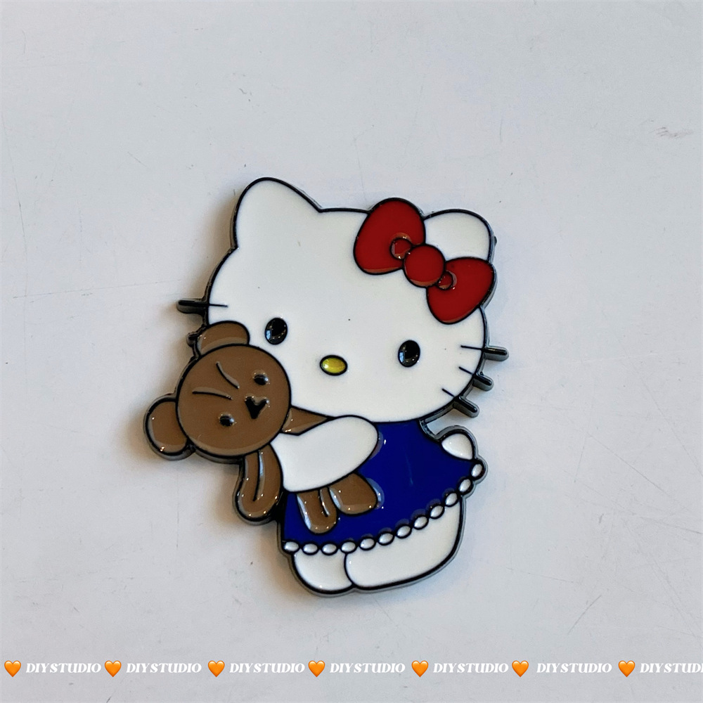 어두운 대형 새끼 고양이 액세서리