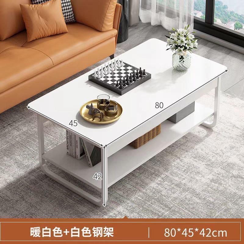 钢化玻璃茶几客厅2025新款轻奢感阳台小茶桌小户型茶台小桌子|undefined