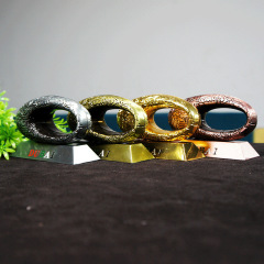 Metallic Texture Dubai Museum Model Ornament Tourist Souvenir Wholesale Manufacturer Hotel Gift Home Decor