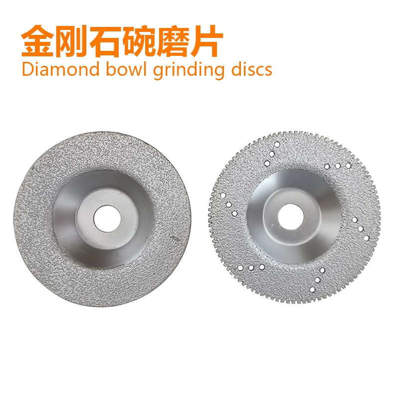 Трансграничная алмазная резка для пайки чаши шлифовальная керамическая керамическая плитка мраморная угловая шлифовальная машина для сухого шлифовального диска