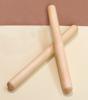 Fábrica al por mayor de madera para niños ritmo palo instrumento de percusión jardín de infantes educación temprana instrumento musical de madera ciencia y educación Juguetes