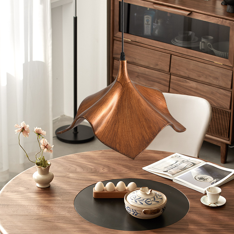 Nordic diseñador restaurante araña simple moderno bar lámpara de mesa retro estilo silencioso Zen cama y desayuno dormitorio lámpara