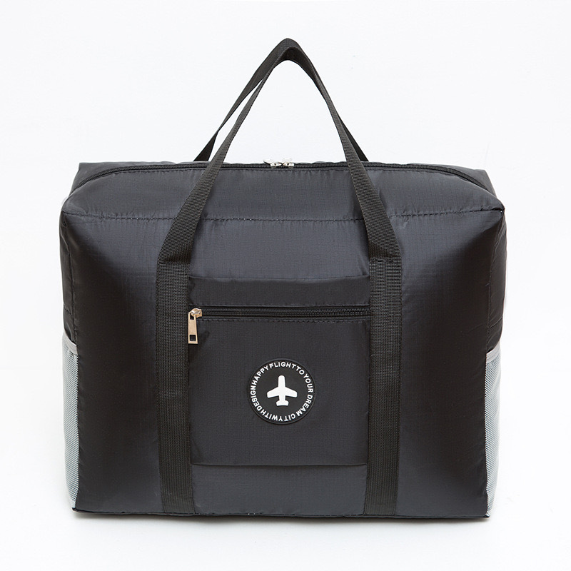 Round Label Travel Bag Luggage Bag Travel Pouch Airplane Bag Clothing Storage Bag