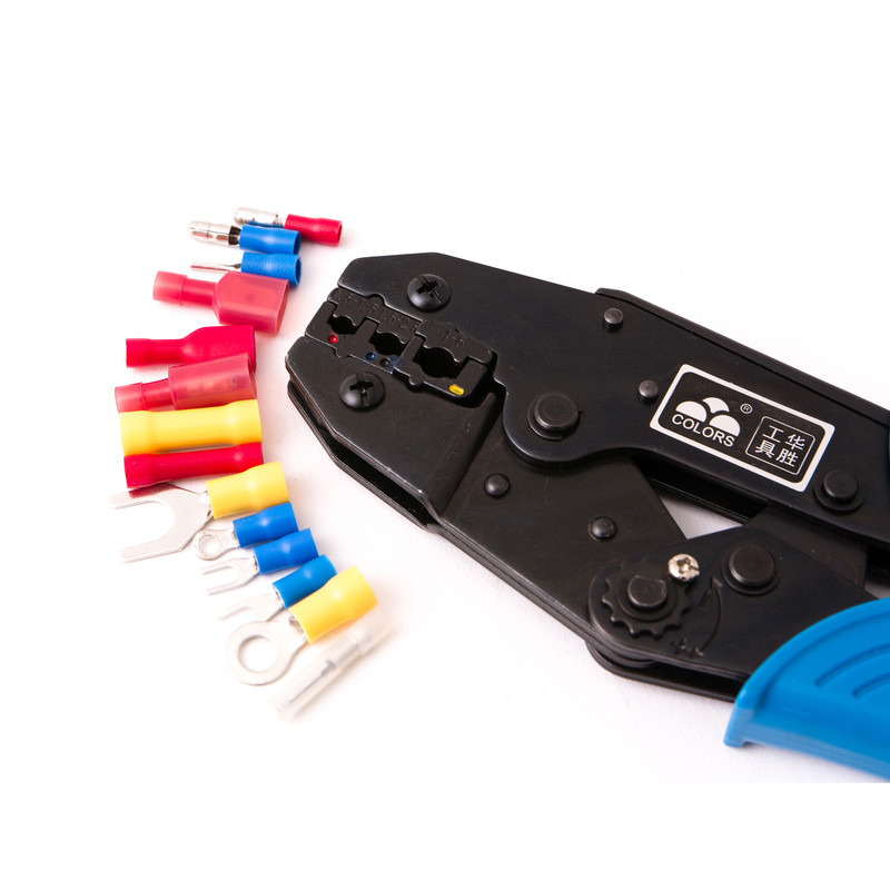 [品质保证]  HS-30J  预绝缘端子压接钳   连接头压线钳 0.5-6mm