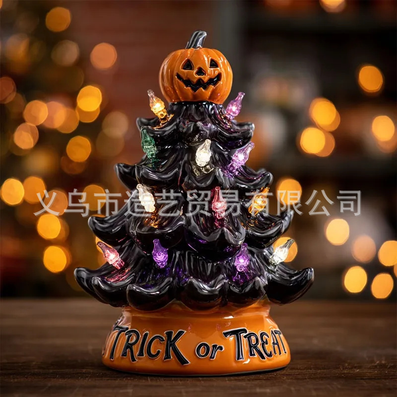 Enchanted Halloween Light-Up Tree Collection – Spooky Table|undefined