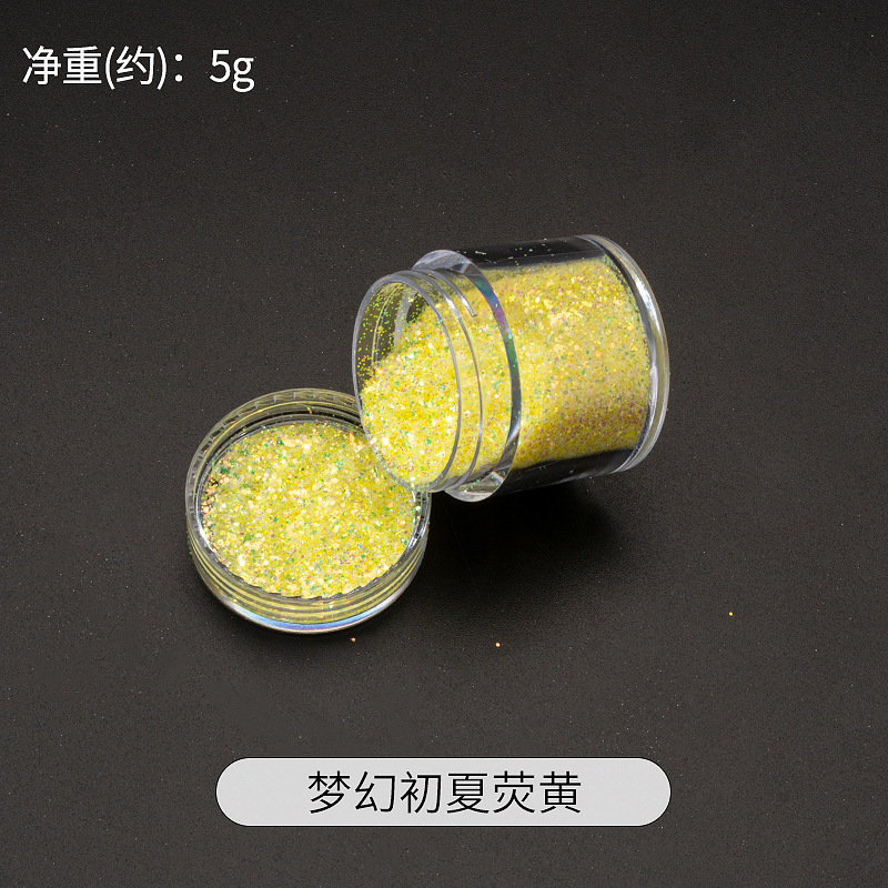 polvo brillante DIY material sequinilla goteo AB molde resina UV aceite Mahjong relleno joyas auriculares ilusión