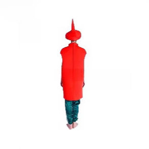 Halloween Funny Adult Men and Women Red Ketchup Jumpsuit cosplay Party Costume Cosplay Suit